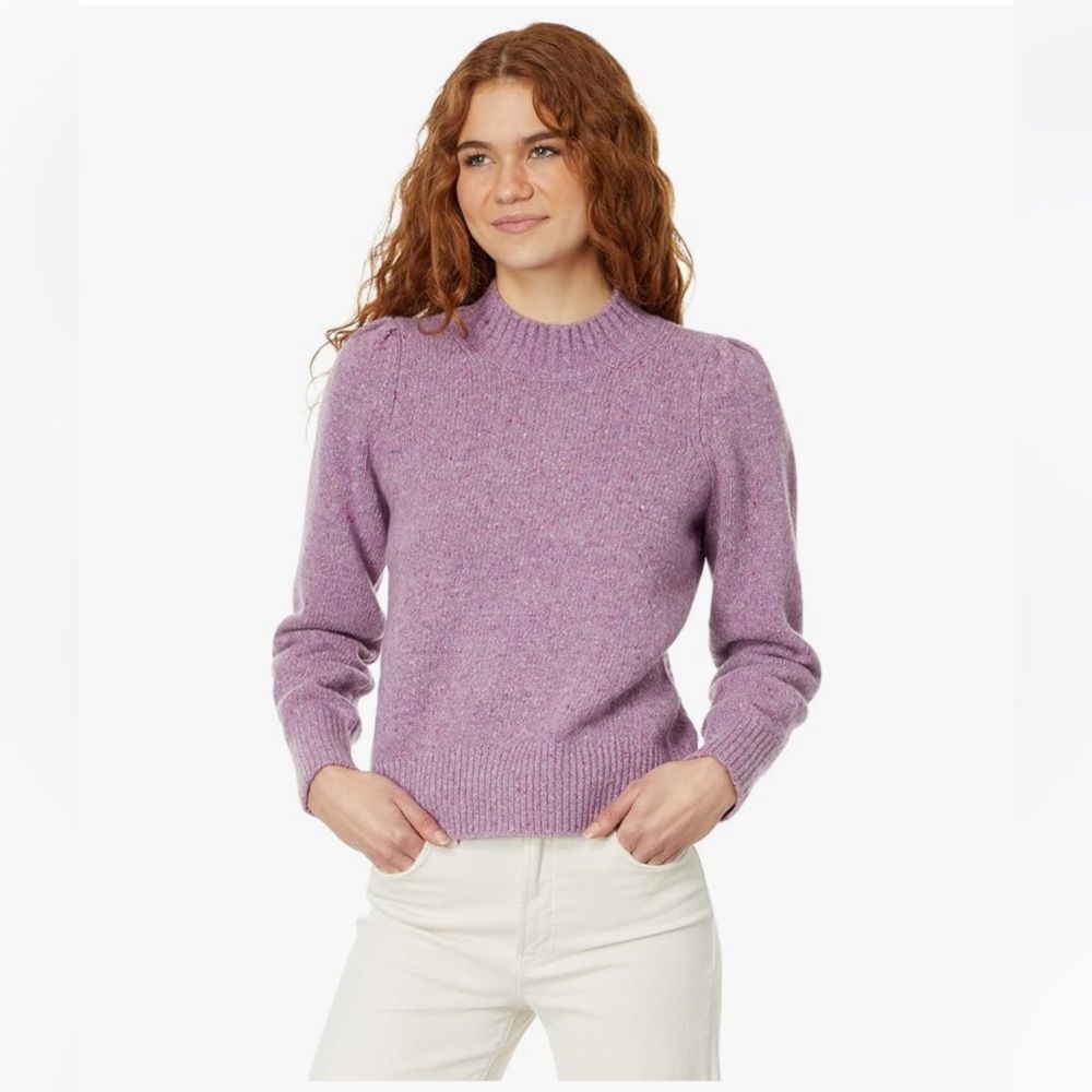 Faherty NWT Boone Merino Wool & Alpaca Blend Sweater
Lavender Frost Size Medium